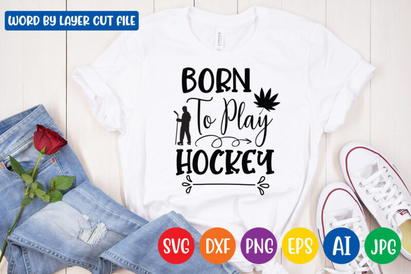 Ice Hockey silhouette T-Shirt Hockey SVG  creative design maker –  Creativedesignmaker