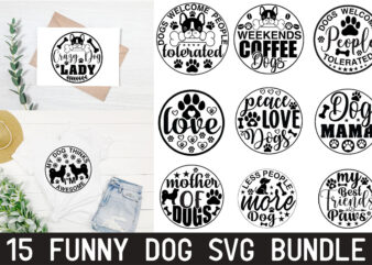 Funny Dog SVG Bundle