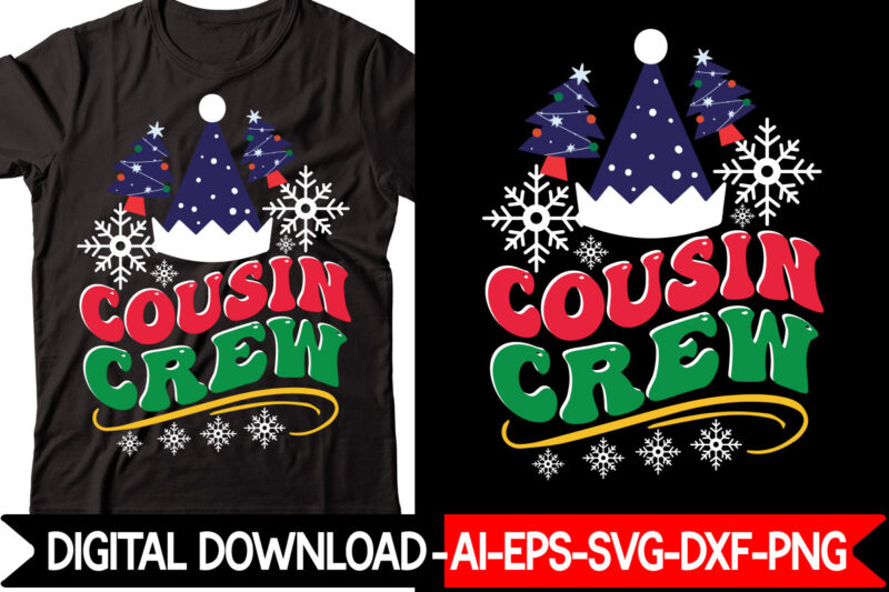 Cousin Crew Retro design Christmas SVG Bundle, Winter Svg, Funny Christmas Svg, Winter Quotes Svg, Winter Sayings Svg, Holiday Svg, Christmas Sayings Quotes Christmas Bundle Svg, Christmas Quote Svg, Winter