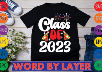 Class Of 2023 T-shirt Design