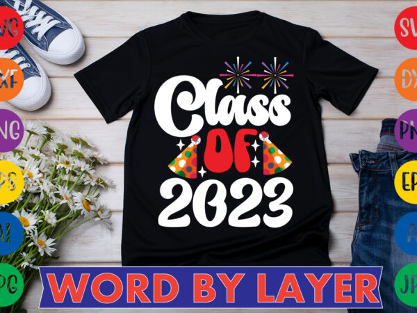 Class of 2023 t-shirt design