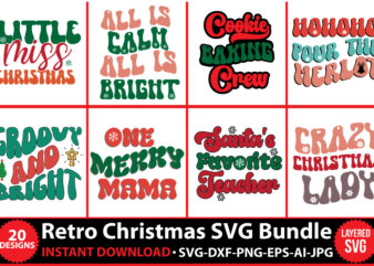 Retro SVG,Retro christmas SVG Bundle, Retro christmas design, Retro design, Retro cut file,Christmas SVG Bundle, Winter svg, Santa SVG, Holiday, Merry Christmas, Christmas Bundle, Funny Christmas Shirt, Cut File Cricut,