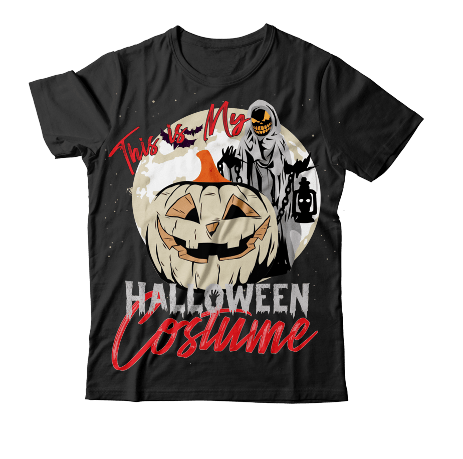 This is My Halloween Costume TShirt Design ,This is My Halloween