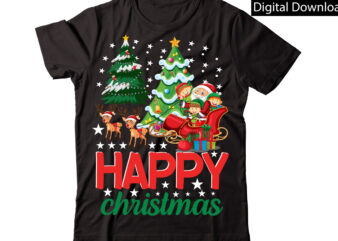 Happy Christmas vector t-shirt designChristmas Sublimation Bundle,Christmas T-Shirt Design Bundle,Christmas PNG,Digital Download, CHR06Christmas T-Shirt Design Big Bundle, Christmas SVG,MCH01Ugly Christmas T-Shirt Design Bundle, Svg Files, Cricut, Cut File, Dxf, Eps,