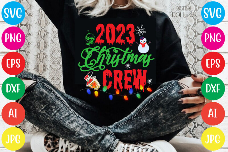 2023 Christmas crew T-shirt Design,Christmas svg mega bundle , 220 christmas design , christmas svg bundle , 20 christmas t-shirt design , winter svg bundle, christmas svg, winter svg, santa