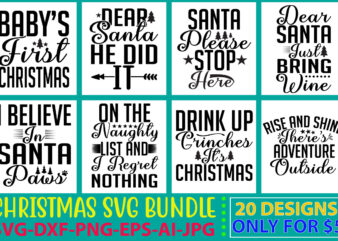Christmas SVG bundle t shirt vector file