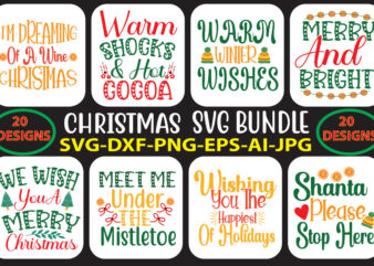 Christmas SVG bundle