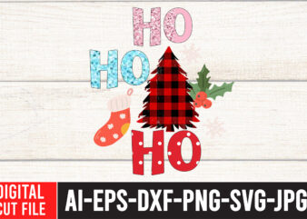 HO HO HO Sublimation Design , HO HO HO Clipart , CHRISTMAS SVG Bundle, CHRISTMAS Clipart, Christmas Svg Files For Cricut, Christmas Svg Cut Files,Merry Christmas png, Christmas png, Happy