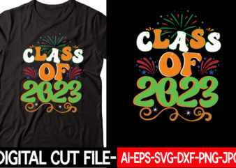 class of 2023 vector t-shirt design