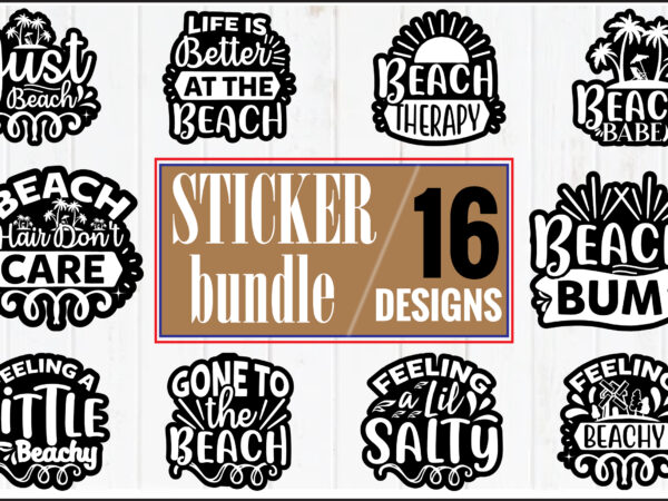 Sticker design bundle