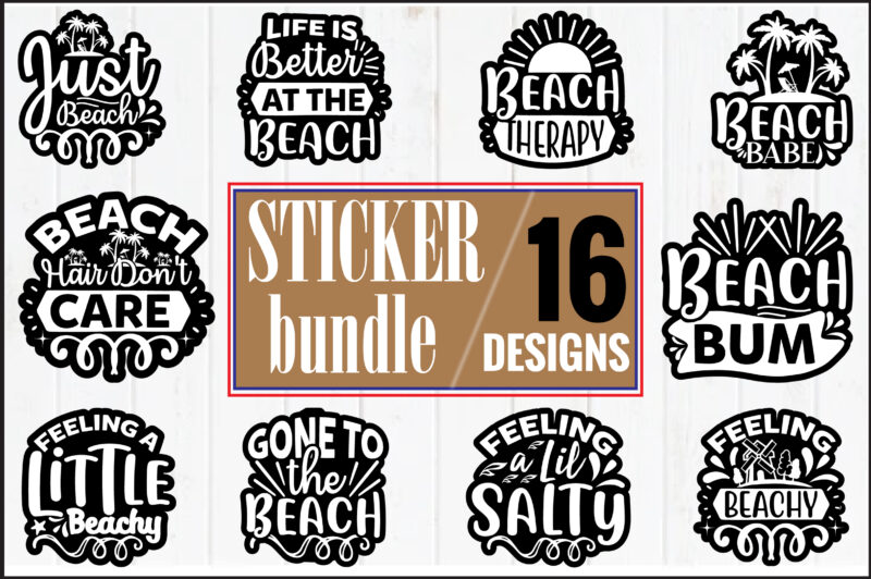 Sticker Design Bundle