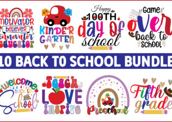 Back To School Svg Design