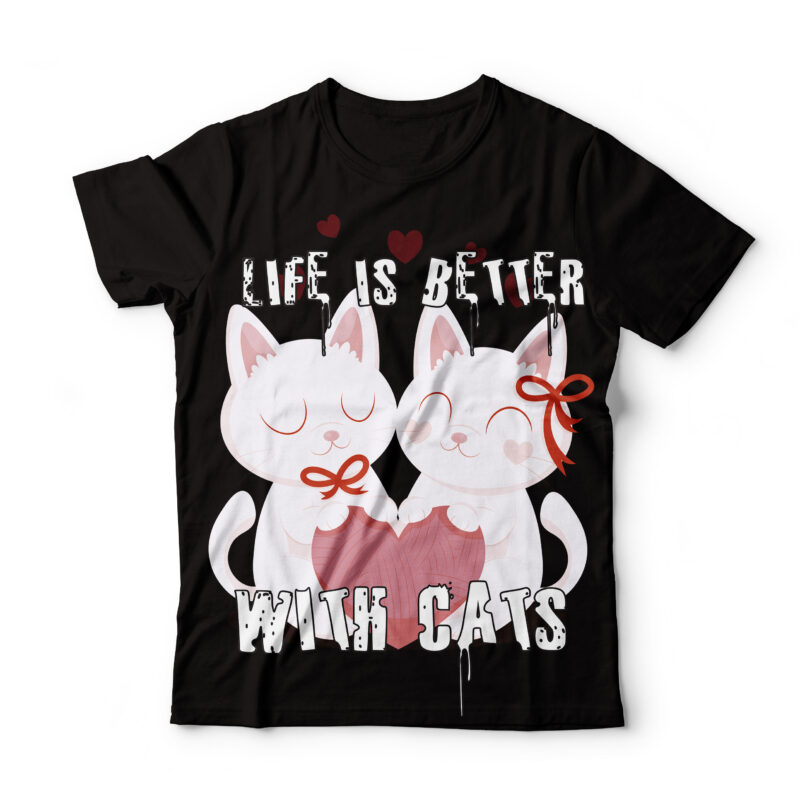 Life Is Better With Cats T-shirt Design,Caticorn T-shirt Design,Cat T-shirt Bundle ,T-shirt Design ,#Sweet Art Design,Fall svg bundle mega bundle ,160 Design,#sweet art design fall autumn mega svg bundle ,fall