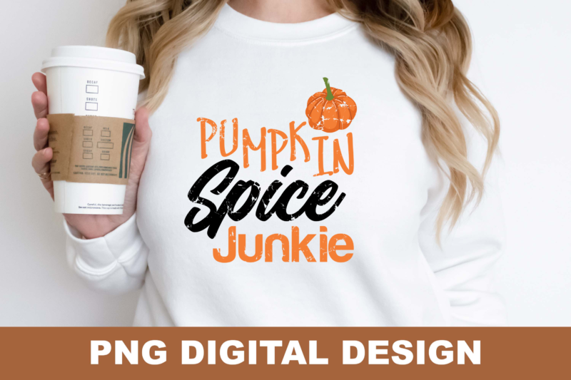 Love Fall Pumpkin Spice Season PNG Sublimation Design