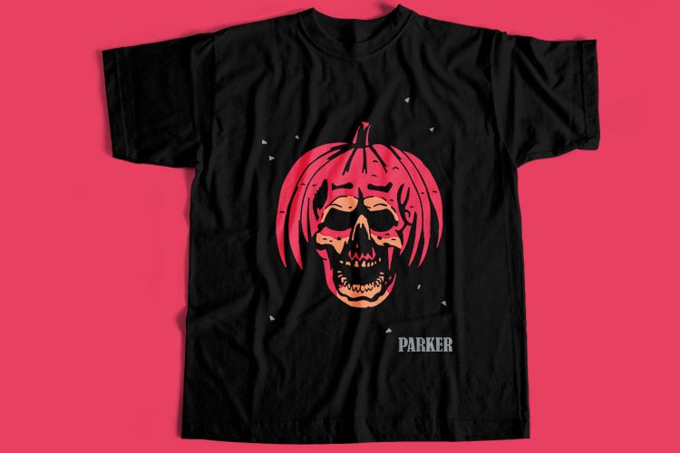 50 Best Selling Halloween T-Shirt Design Bundle For Commercial Use