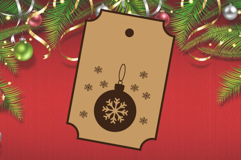 Laser Cut Christmas Gift Tag Bundle