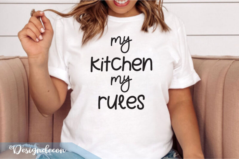 Funny Kitchen Sayings lettering bundle svg vol.1