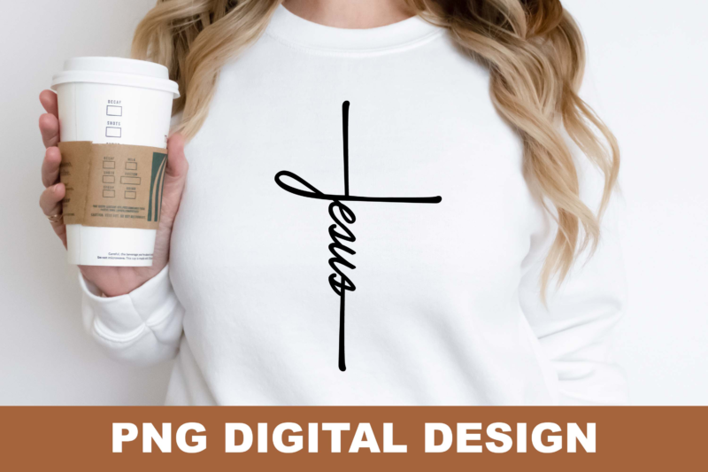 Christian Faith Jesus PNG Sublimation Design