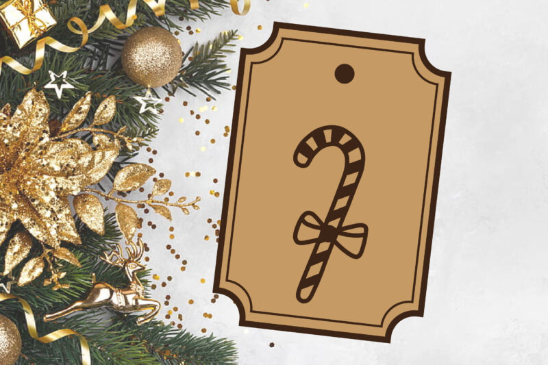 Laser Cut Christmas Gift Tag Bundle