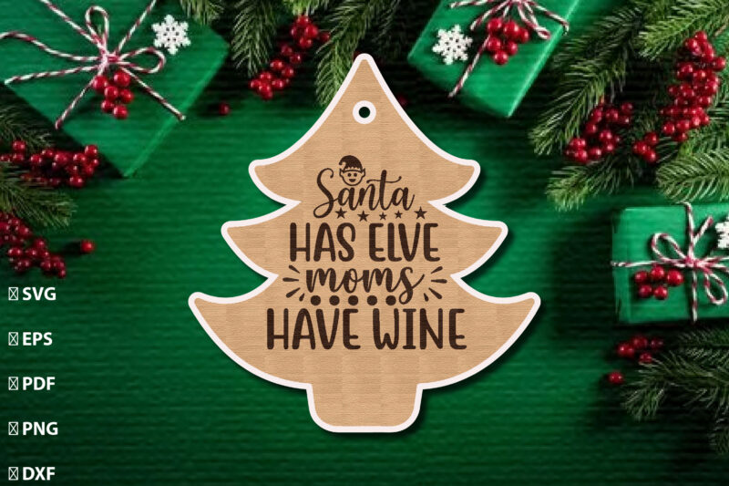 Christmas Gift Tag Laser Cut Bundle