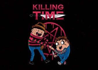 killing time t shirt vector art