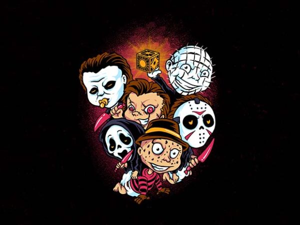 Horror babies graphic t shirt