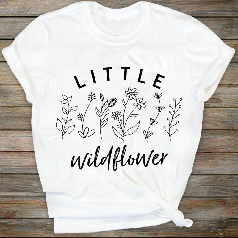 Little Wild Flower Svg file, EPS file PNG file JPG file, Instant Digital Download, Cricut Cut File, Svg File for Cricut, Cuttable File