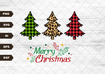 Merry Christmas Tree Svg file, Svg Files For Cricut, 24oz Venti Cold Cup Design, EPS file, svg file, JPG file Download