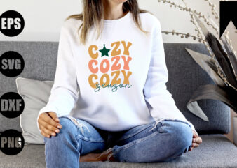 Cozy Season t shirt vector file
