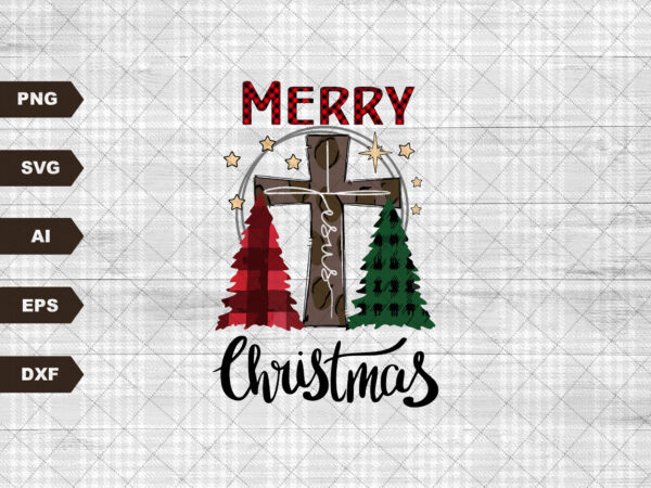 Cross jesus png, merry christmas trees svg, santa hat, christian, holiday svg, retro christmas svg, christmas shirt design, sublimation file