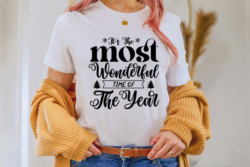 It's the most wonderful time of the year shirt, christmas squad shirt, christmas svg, christmas t-shirt, christmas svg shirt print template, svg, merry christmas svg, christmas vector, christmas sublimation design,