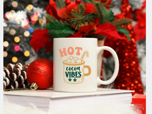 Hot cocoa vibes graphic t shirt
