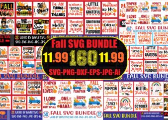 Fall svg bundle mega bundle ,160 Design,#sweet art design fall autumn mega svg bundle ,fall svg