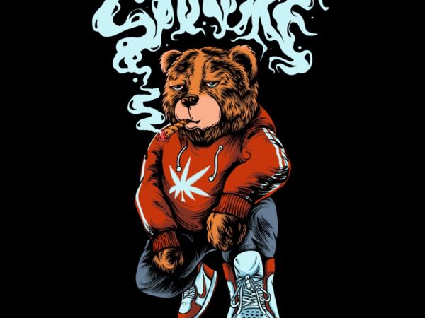 Hype bear graphic t shirt