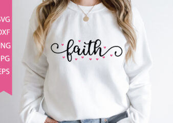 Faith t shirt graphic design
