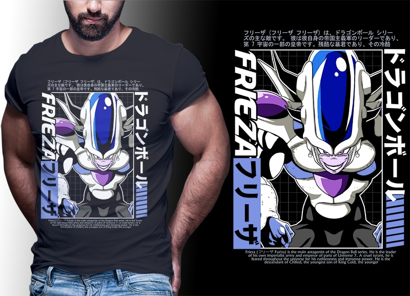 ANIME PART#5 DRAGONBALL EDITION TSHIRT DESIGNS BUNDLE