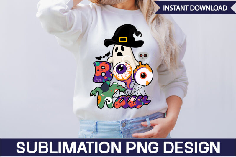 Boo Haw Sublimation PNG Design