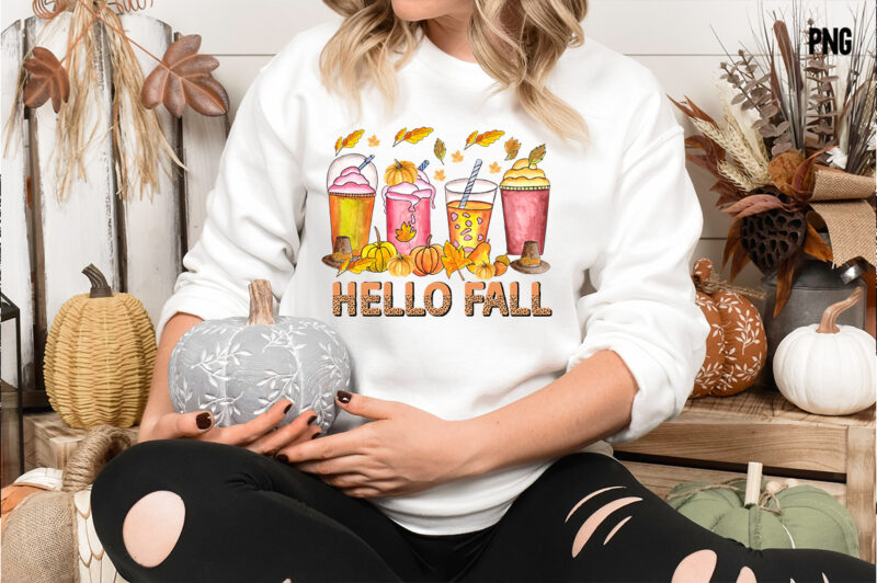 Hello Fall Coffee Sublimation