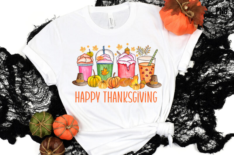 Happy Thanksgiving Coffee Sublimation