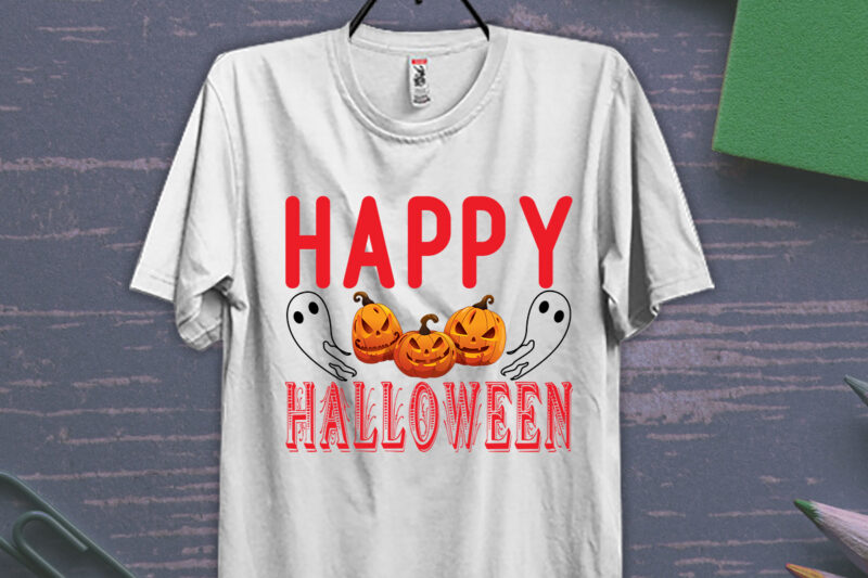 Happy Halloween Halloween T-shirt Design