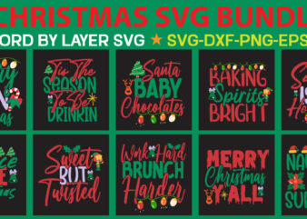 Christmas SVG Bundle, Christmas t- shrit design,vector design,christmas svg bundle , 20 christmas t-shirt design , winter svg bundle, christmas svg, winter svg, santa svg, christmas quote svg, funny quotes