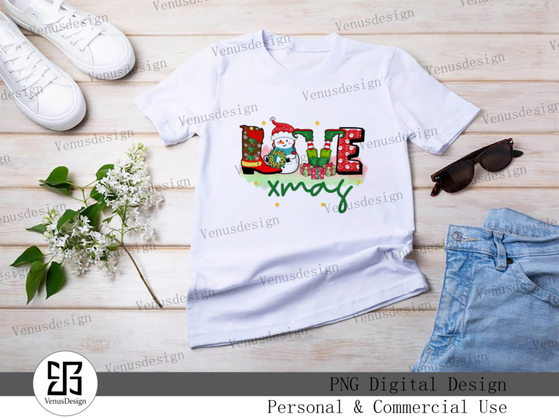 Love Christmas Sublimation