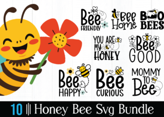 Honey bee svg bundle t shirt