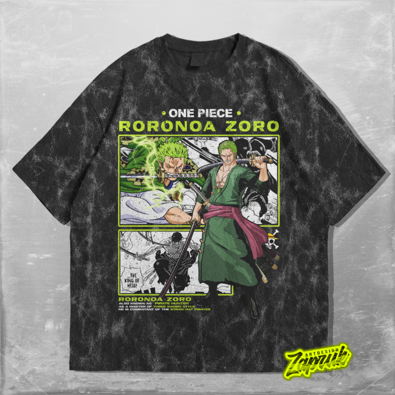 #1 Zoro Anime Tshirt Design – Anime Design Png – Anime Artwork – Anime Streetwear tshirt design for sale – best selling anime tshirt design – trending anime tshirt design
