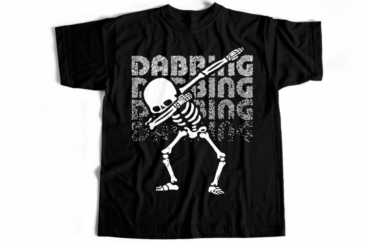 50 Best Selling Halloween and Horror T-Shirt Design Bundle For Commercial Use