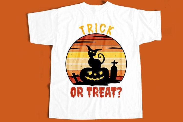 50 Best Selling Halloween and Horror T-Shirt Design Bundle For Commercial Use