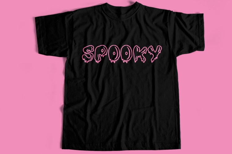 50 Best Selling Halloween and Horror T-Shirt Design Bundle For Commercial Use