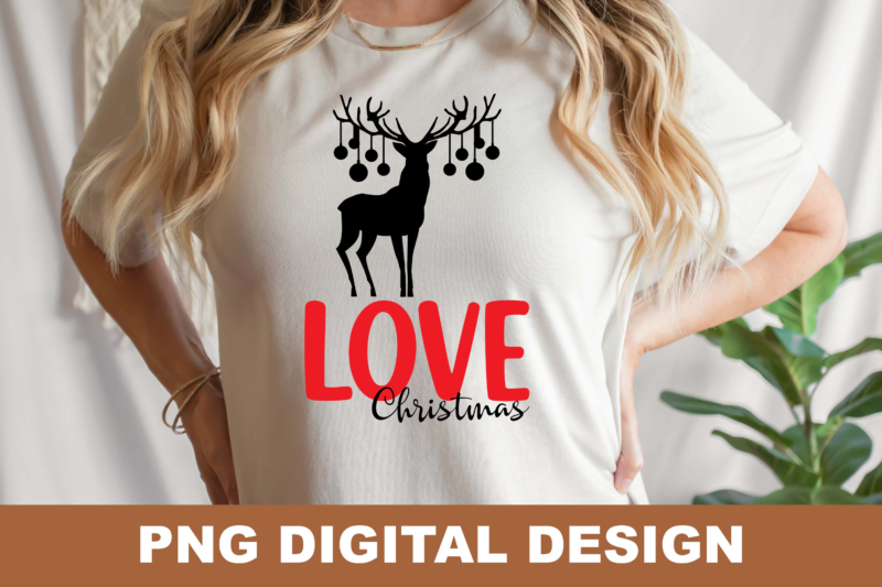 Merry Christmas Trees Santa PNG Sublimation Design