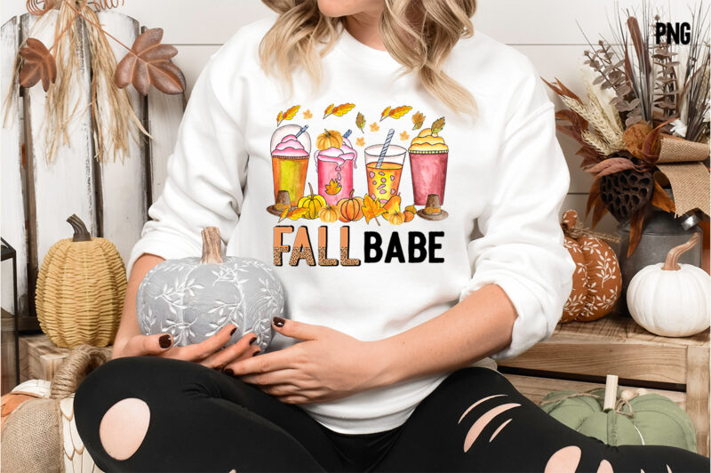 Fall Baby Coffee Sublimation