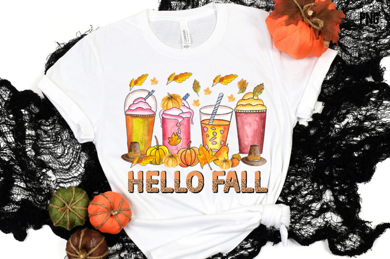 Hello Fall Coffee Sublimation